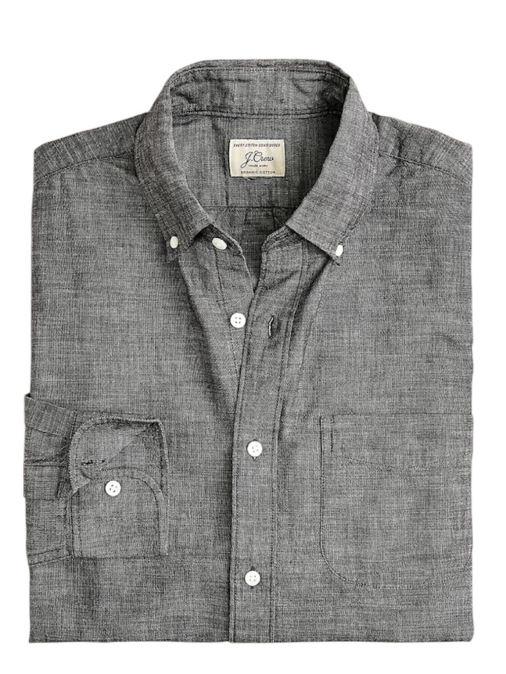 J. Crew Organic Cotton Chambray Shirt